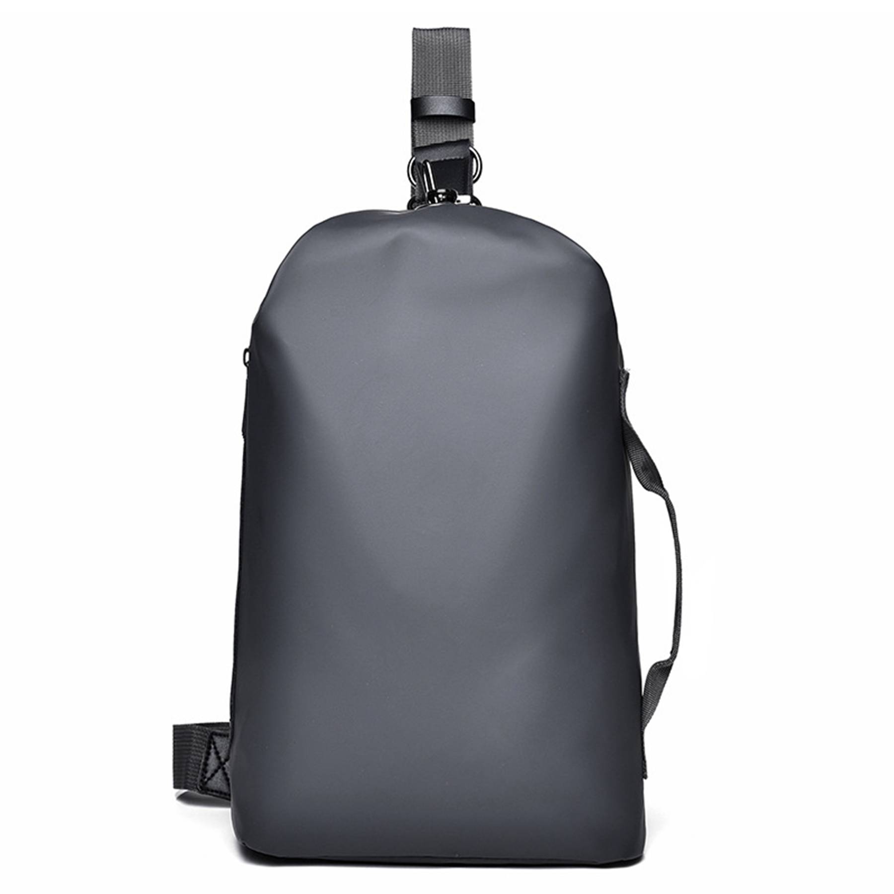 Nylon Sling Backpack with USB crossbody bag for Men 4