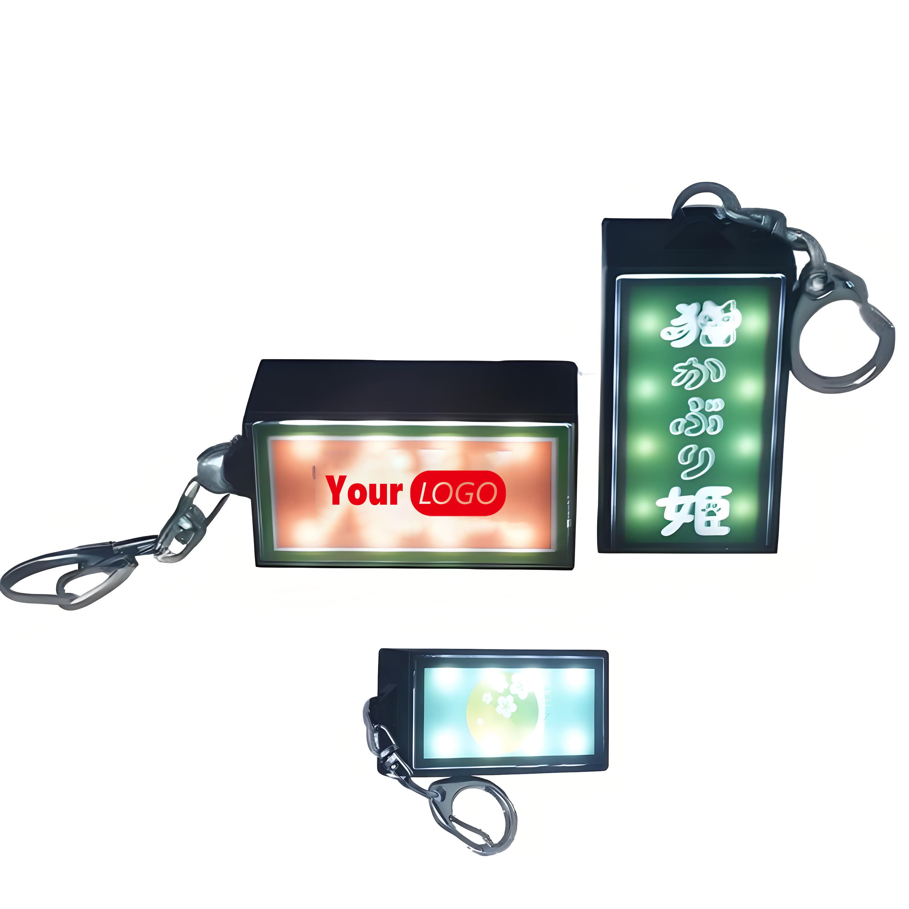 Illuminated Mini Sign Keychain 3