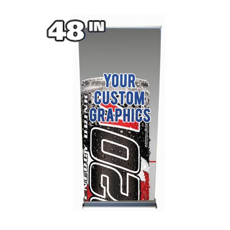 KingStep Retractable Banner 48inx72in Graphic 2