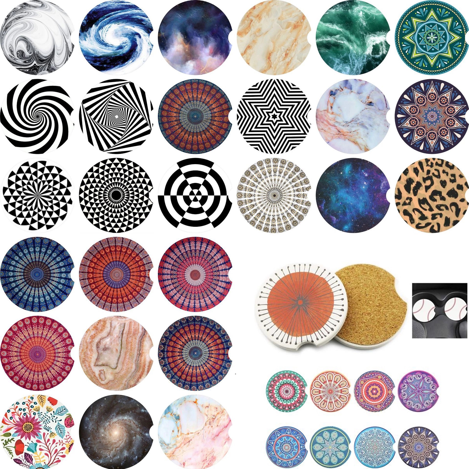 Ceramic Car Coaster 3