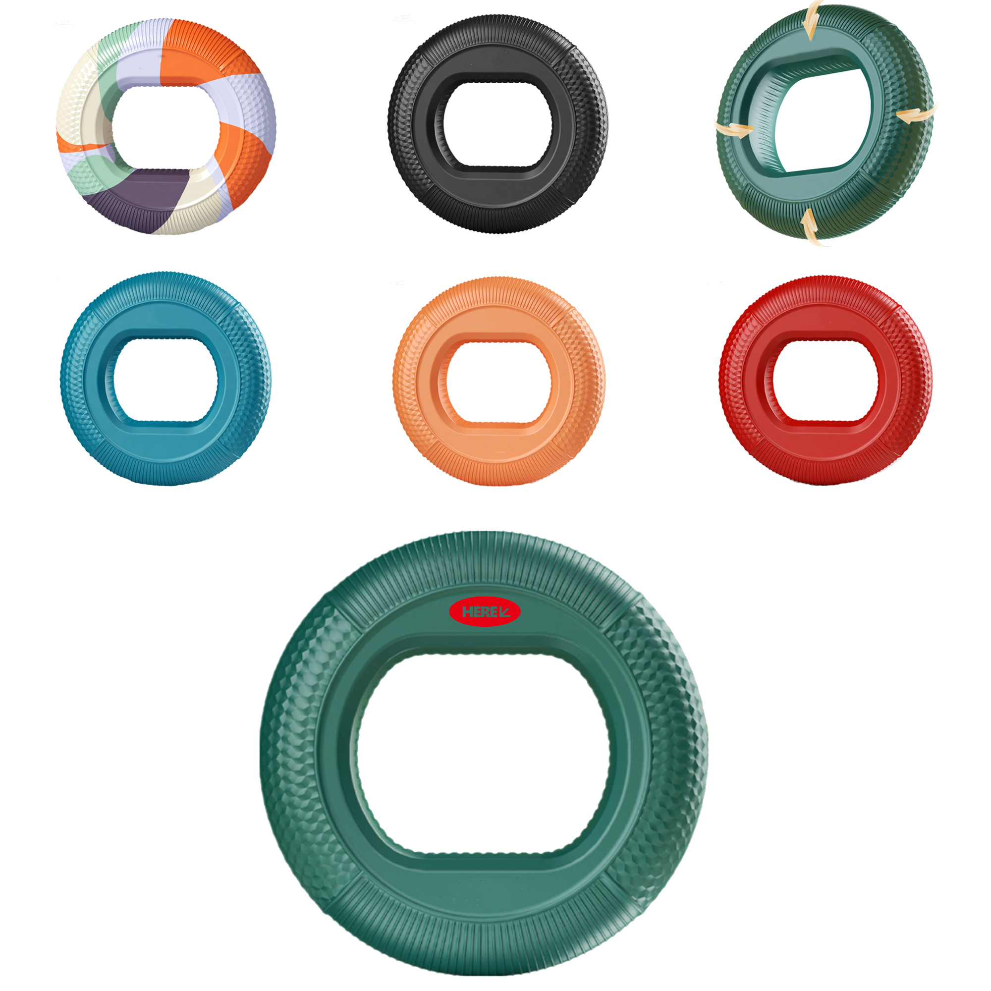 Adjustable Strength Grip Ring - Silicone Material 2