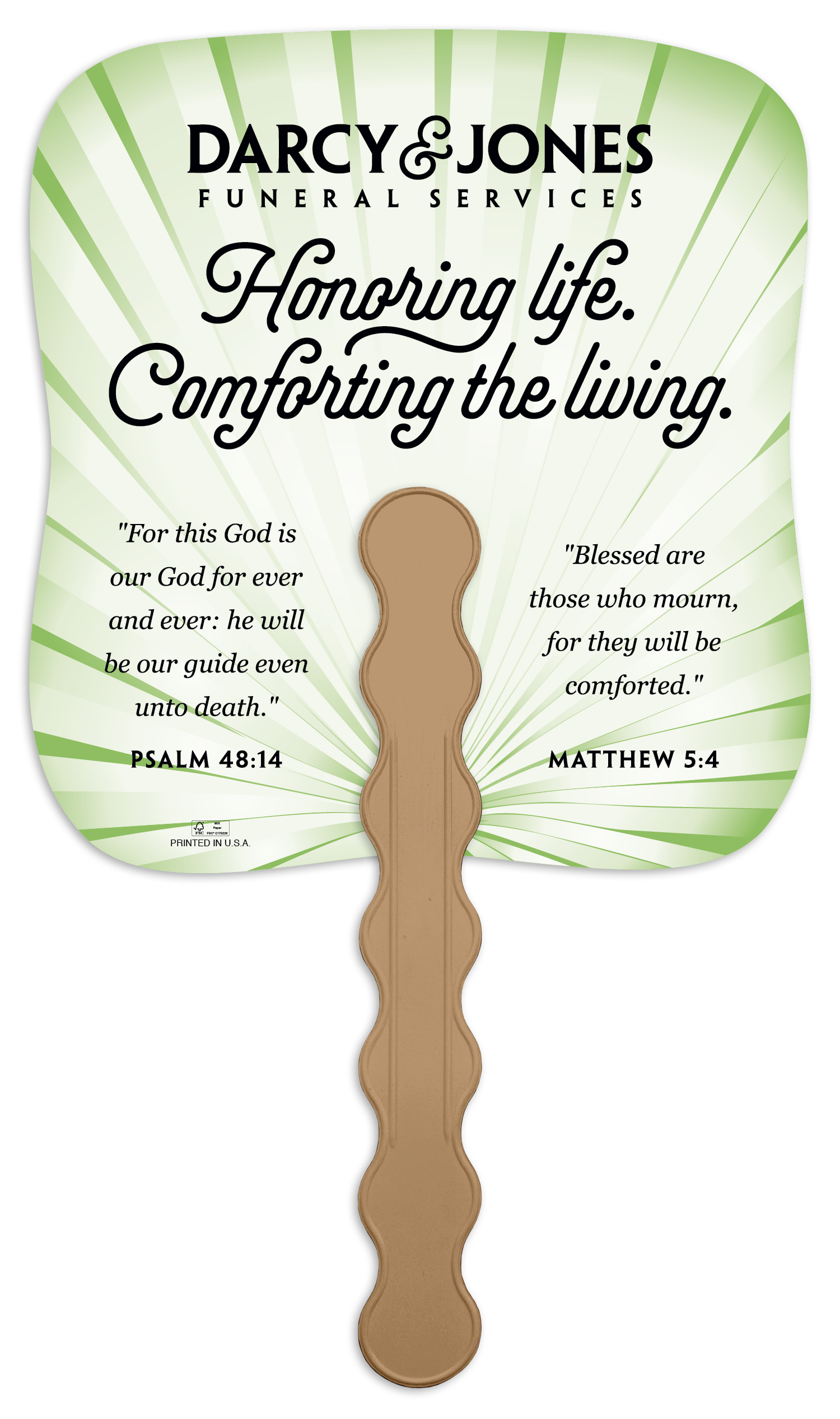 Skinner & Kennedy® Palm Leaf Fan 14