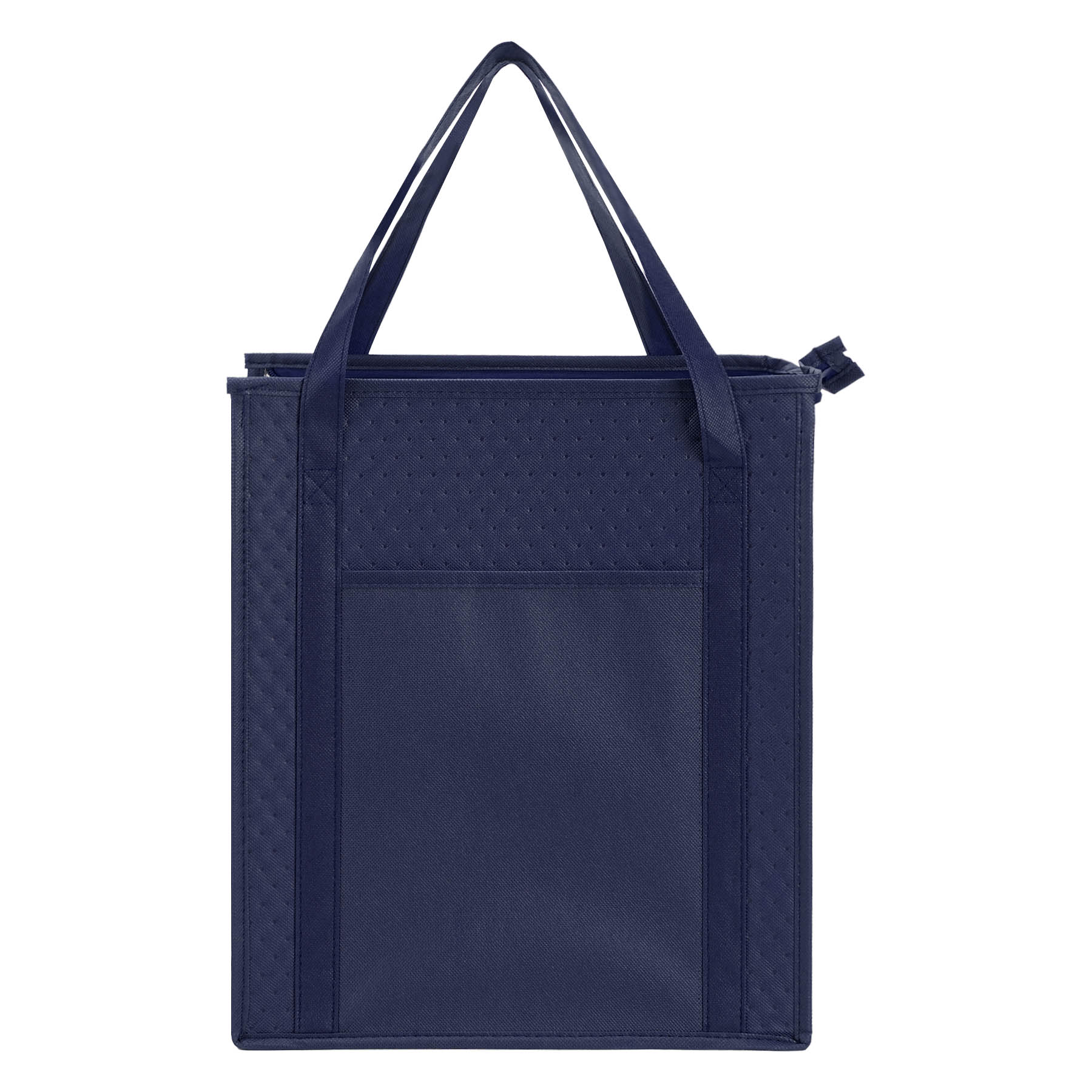 Non-Woven Cooler Tote Bag With Front Pocket & Bottle Holder 7