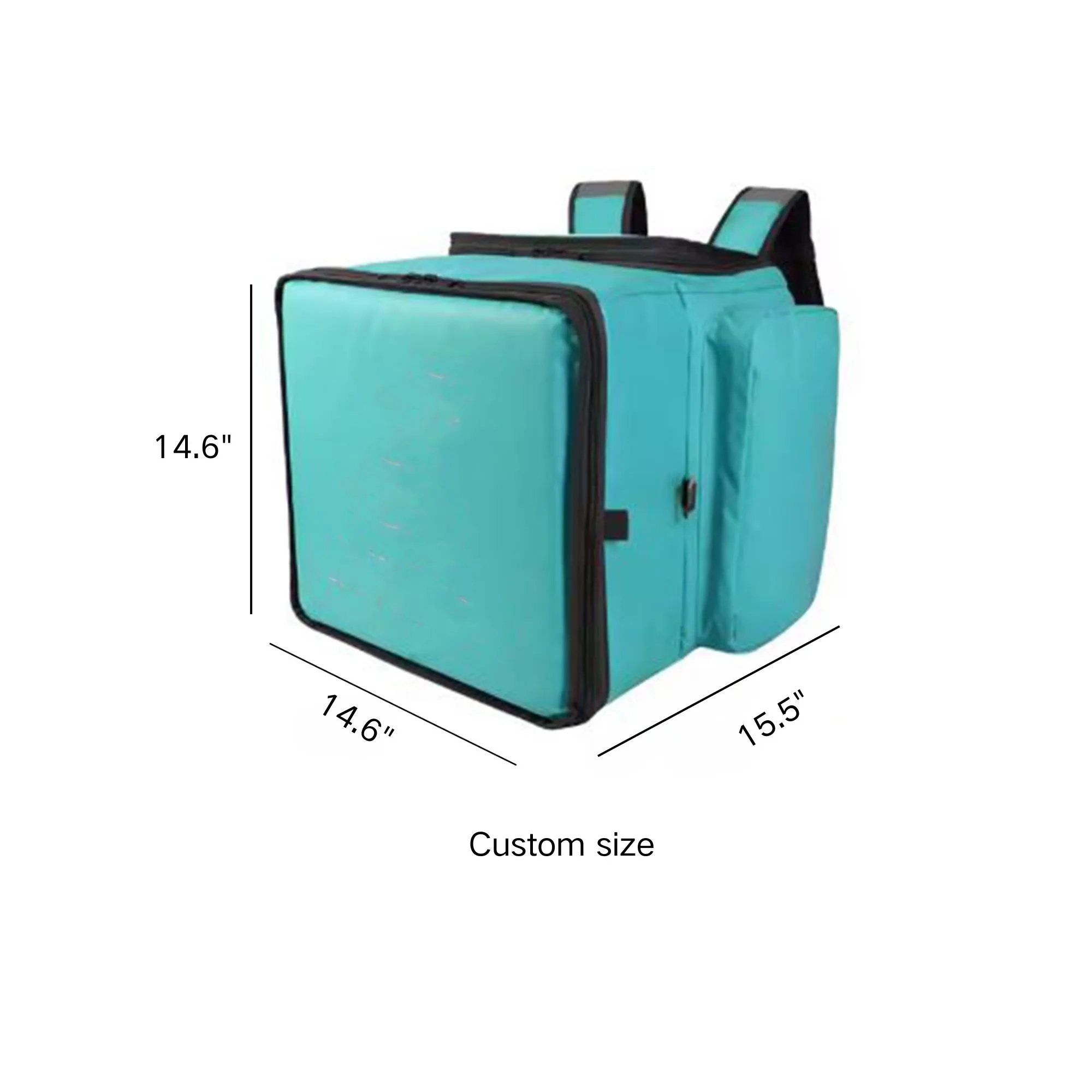 Custom Waterproof Meal Delivery Bag Box Cooler 17