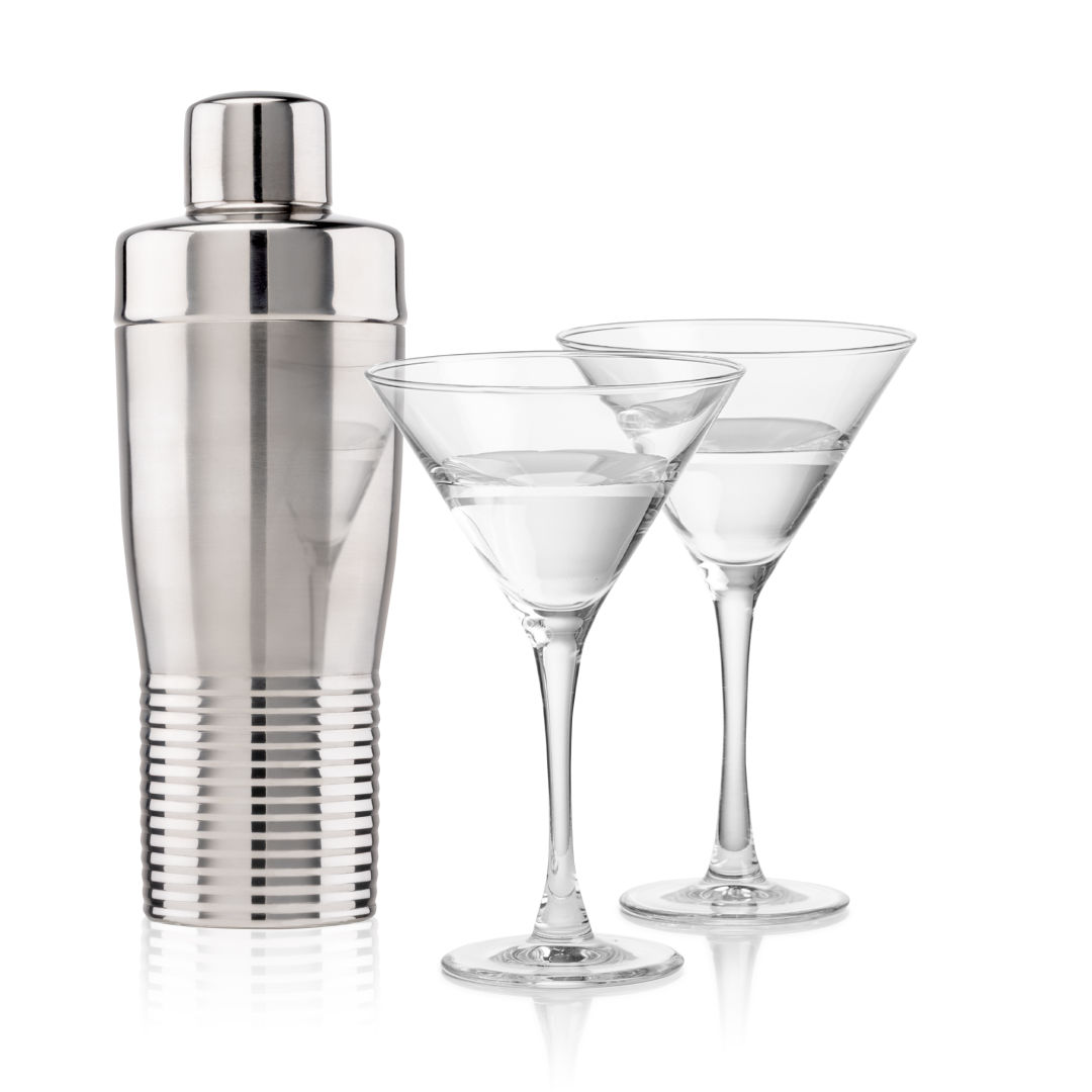 Genoa Shaker & Connoisseur Martini Set 2