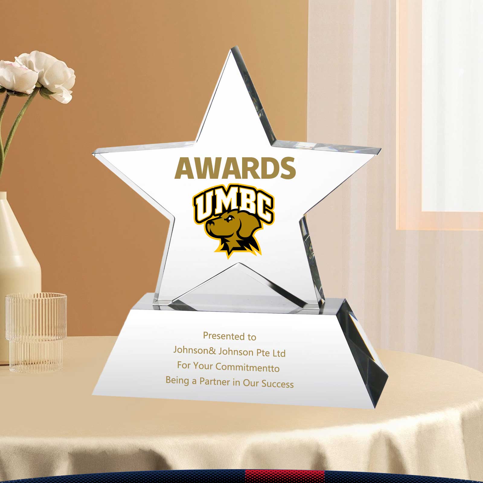Gomer Standing Star Trophy 1