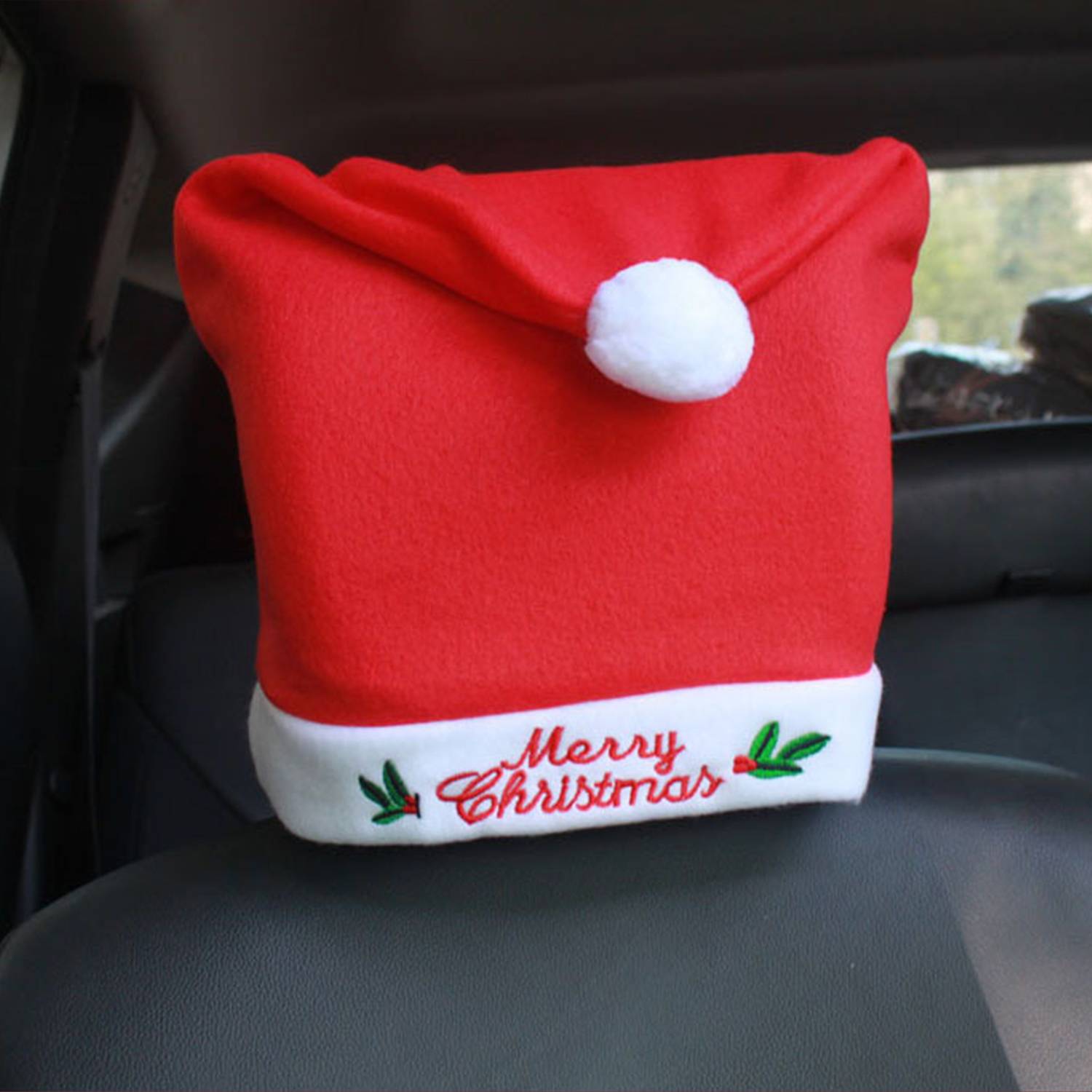 Christmas Car Seat Headrest Covers 3