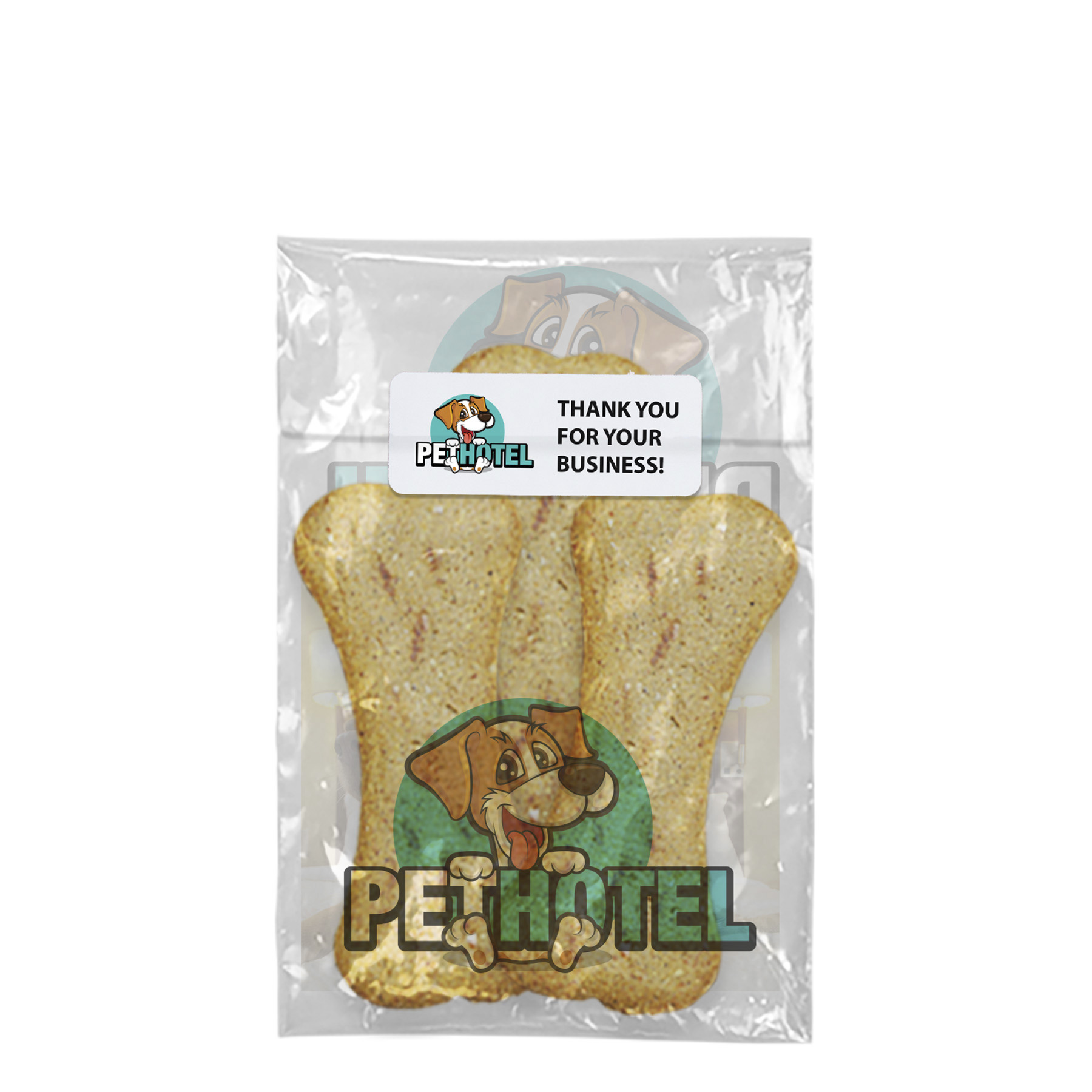 5W x 9H Digital Full-Color Open-End Bag 4