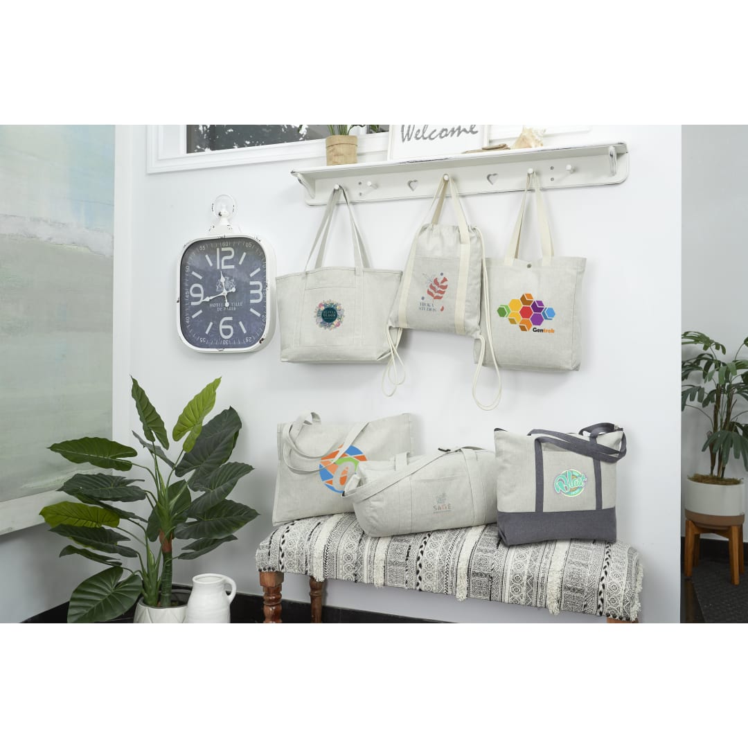 Repose 10oz Recycled Cotton Shoulder Tote 42
