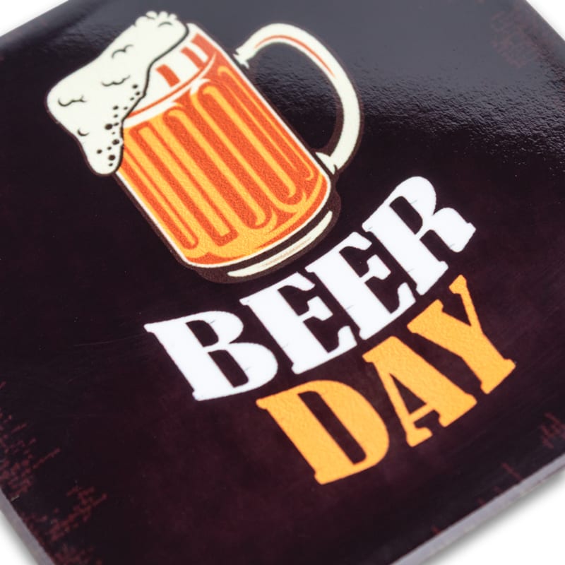 4 Inch Full Color Square Ceramic Coasters 20