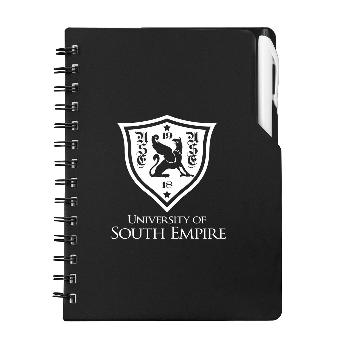 Spiral Notebook With Pen 2