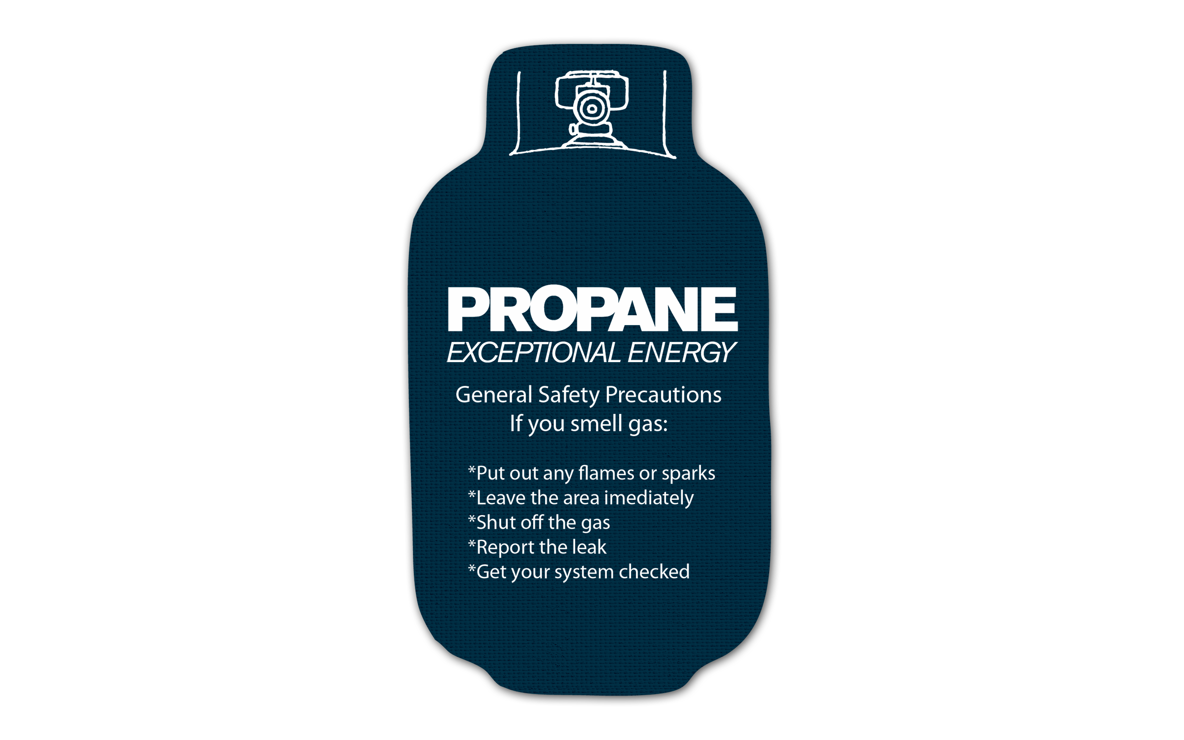 Propane Tank Vinyl Jar Opener 44