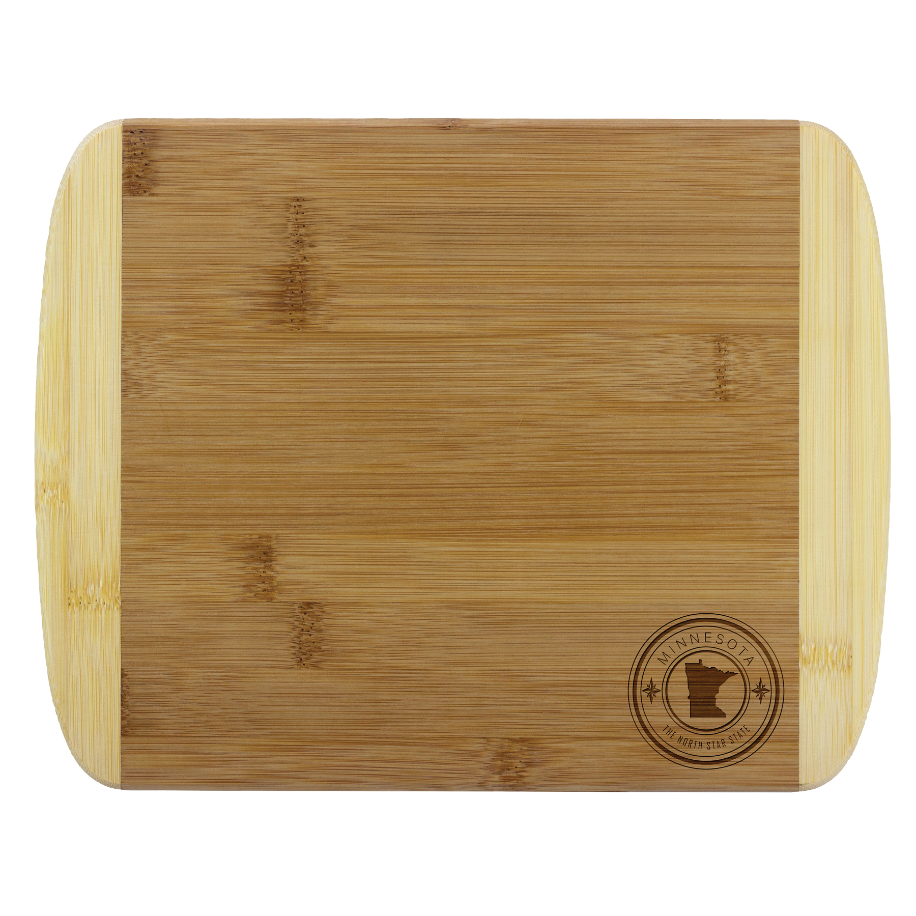 Minnesota State Stamp 2-Tone 11" Cutting Board