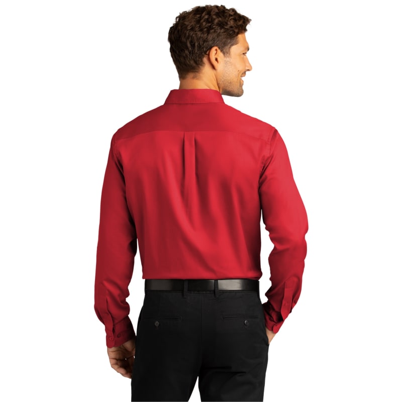 Port Authority Long Sleeve SuperPro React Twill Shirt. 15