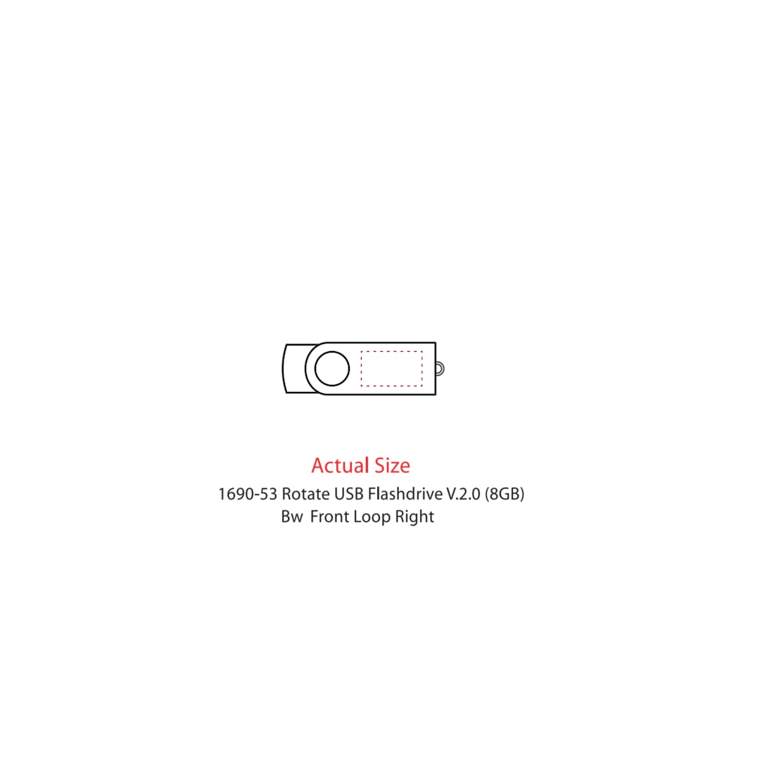 Rotate Flash Drive 8GB 3