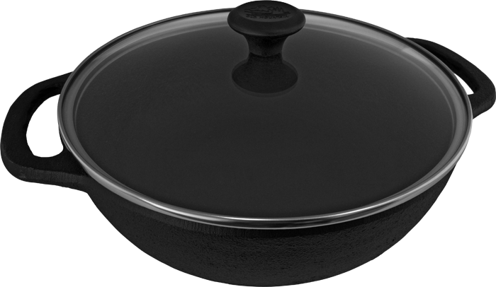 Old Mountain 3 Qt Braiser with Glass Lid 15