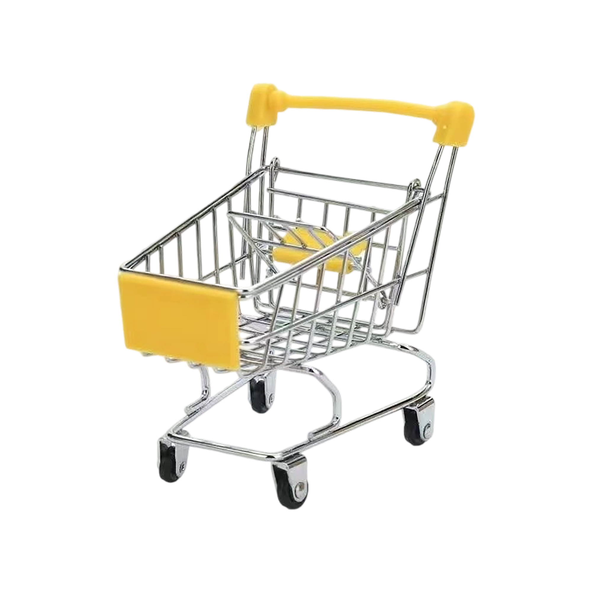 Mini Desktop Shopping Cart Organizer 4.3" x 3.3" x 4.7" 5
