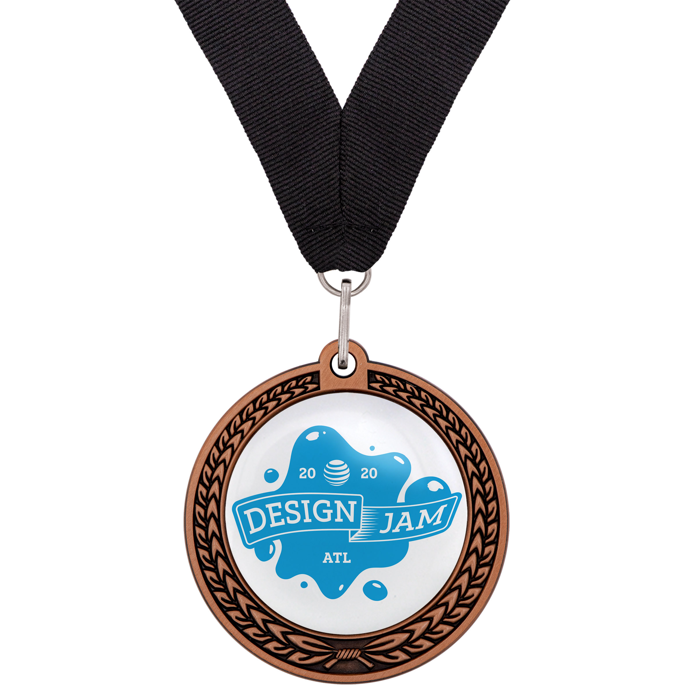Speed Medal – 2.5" 3D Wreath 1
