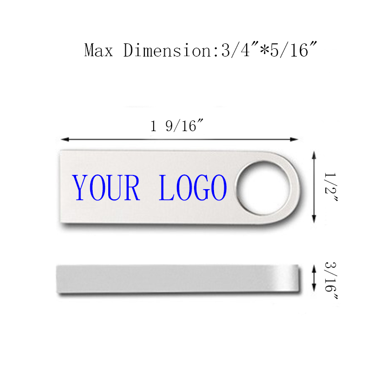 Metal Casing Mini USB Flash Drive 3