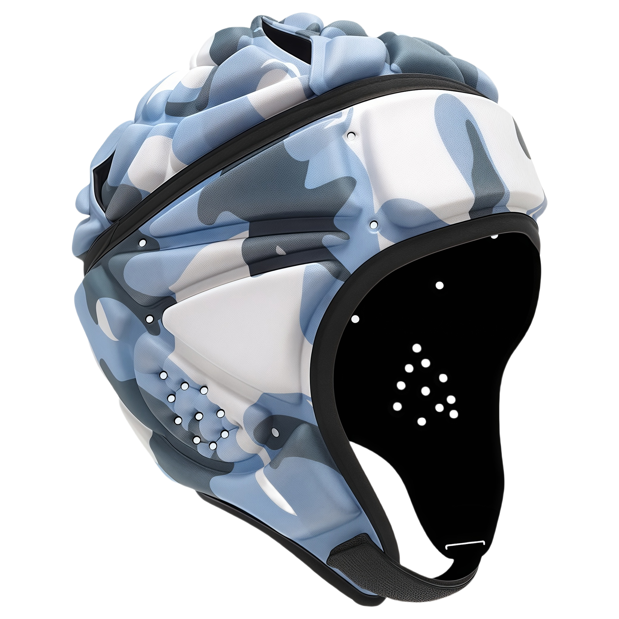 Kids Soft EVA Rugby Helmet - Breathable 3