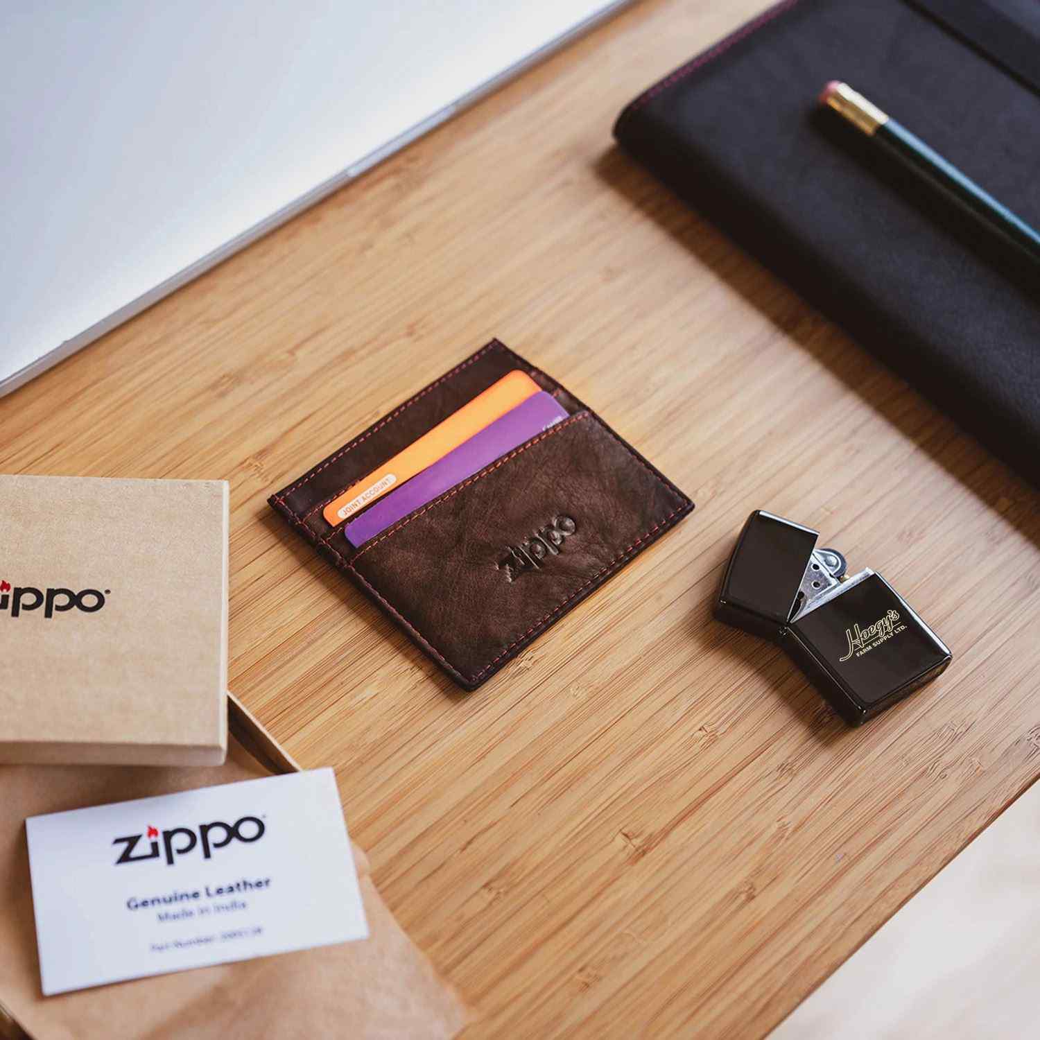 High Polish Black Windproof Lighter