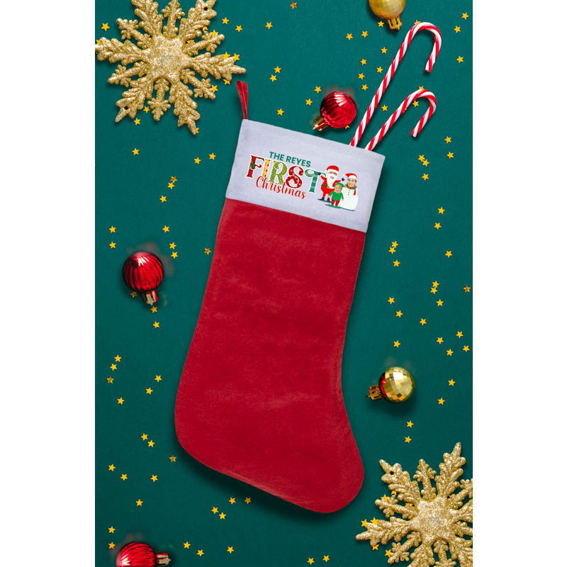 Custom Felt Christmas Stockings 8