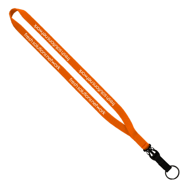 1/2" Smooth Nylon Slide Release Lanyard 52