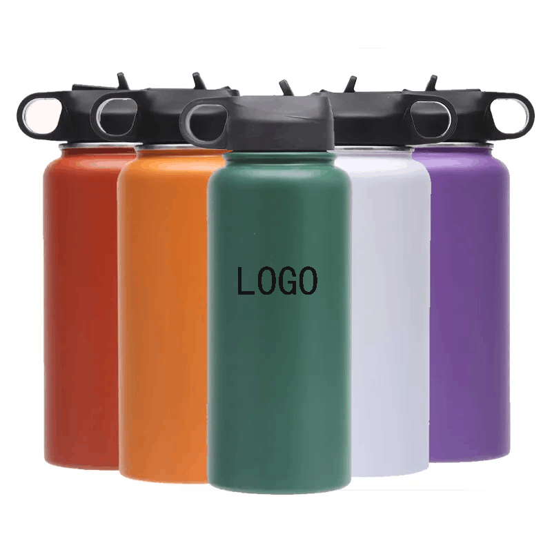 40oz Stainless Vacuum Insulated Bottle, custom water bottle with logo imprint 2