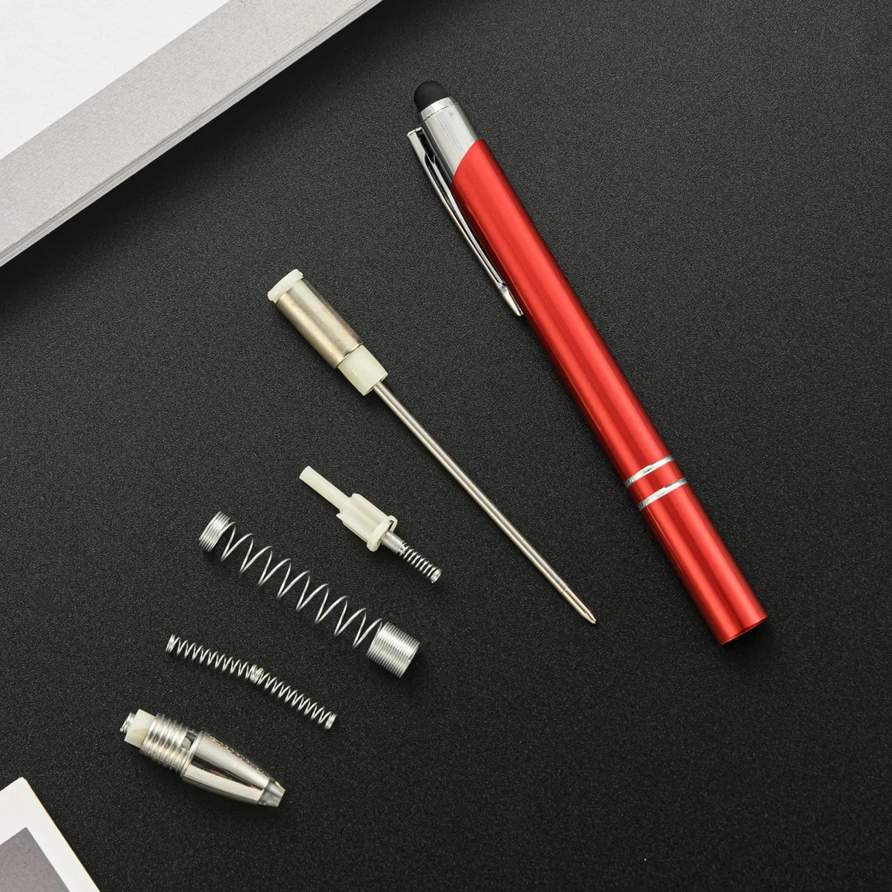 LED Ballpoint Pen with Stylus Tip 3