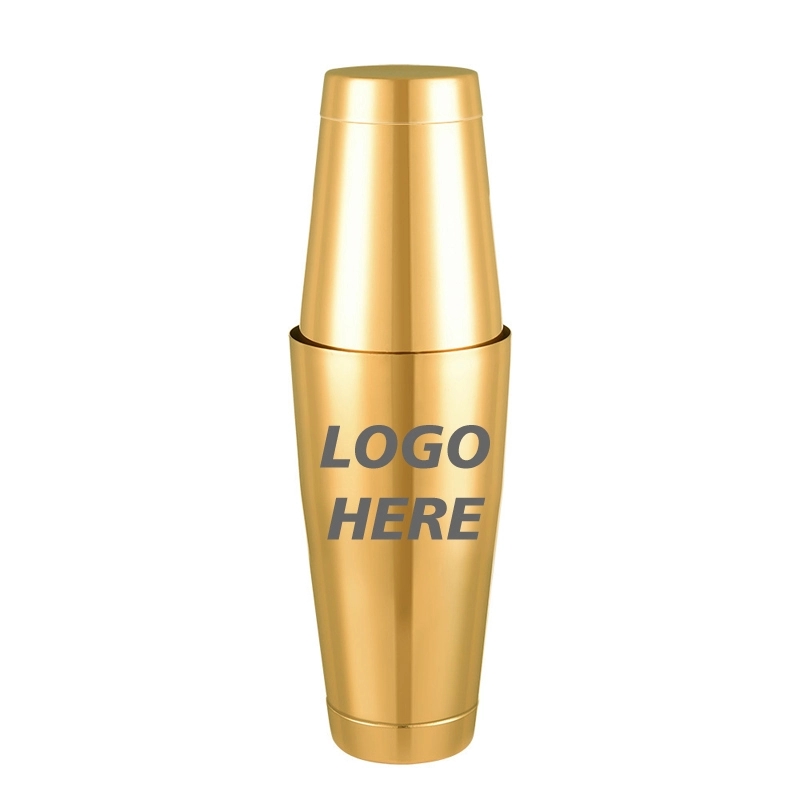Custom Stainless Steel Cocktail Boston Shaker Set 2