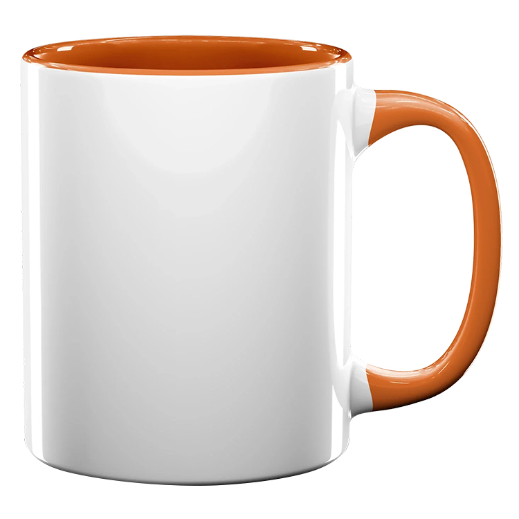 11oz Full Color Colored Handle Mug 8