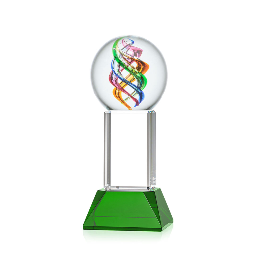 Galileo Award on Stowe Base - Green 2