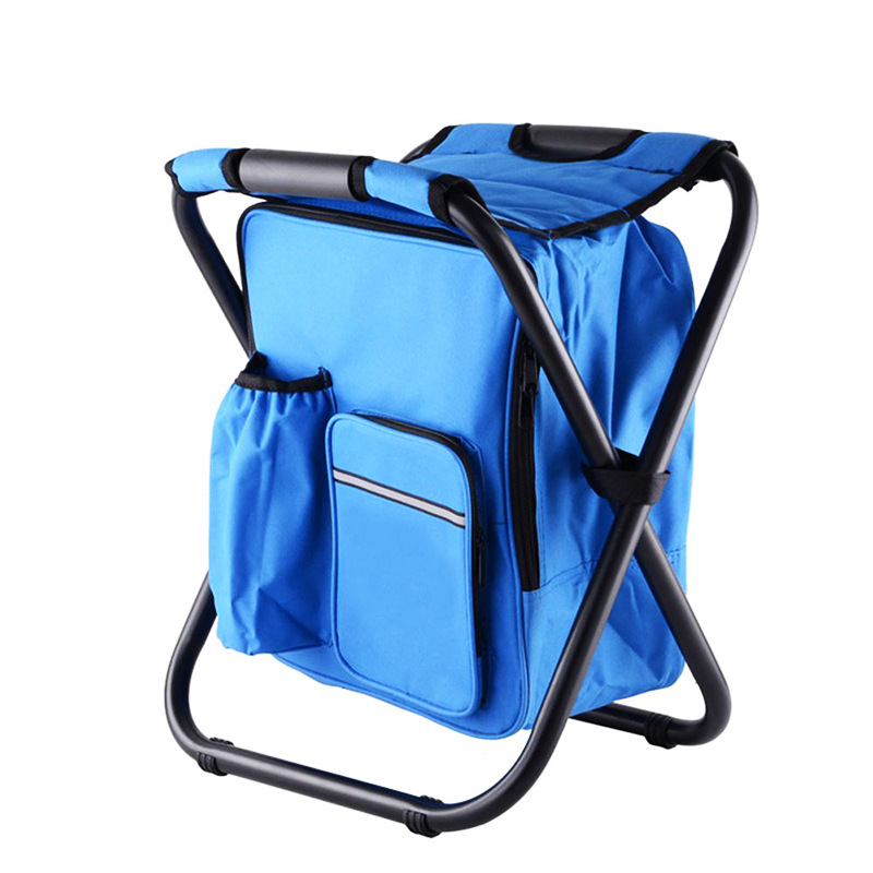 Lightweight Foldable Cooler Chair with 15L Removable Cooler Bag 9