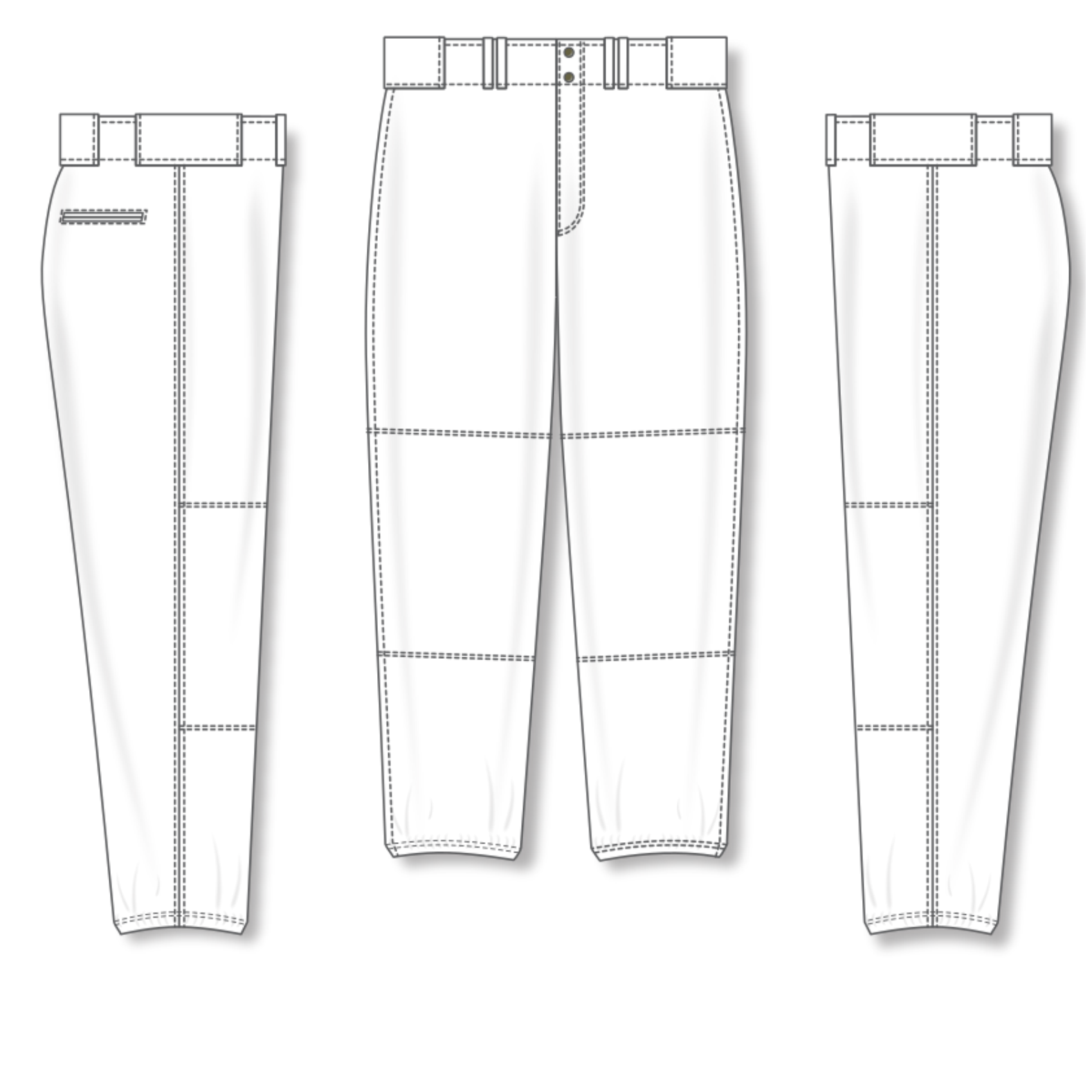 Pro Baseball Pants BA1380-G01 8