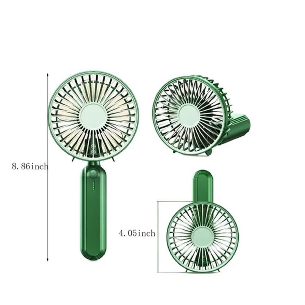 Compact Handheld Fan with Foldable Desktop Stand 3