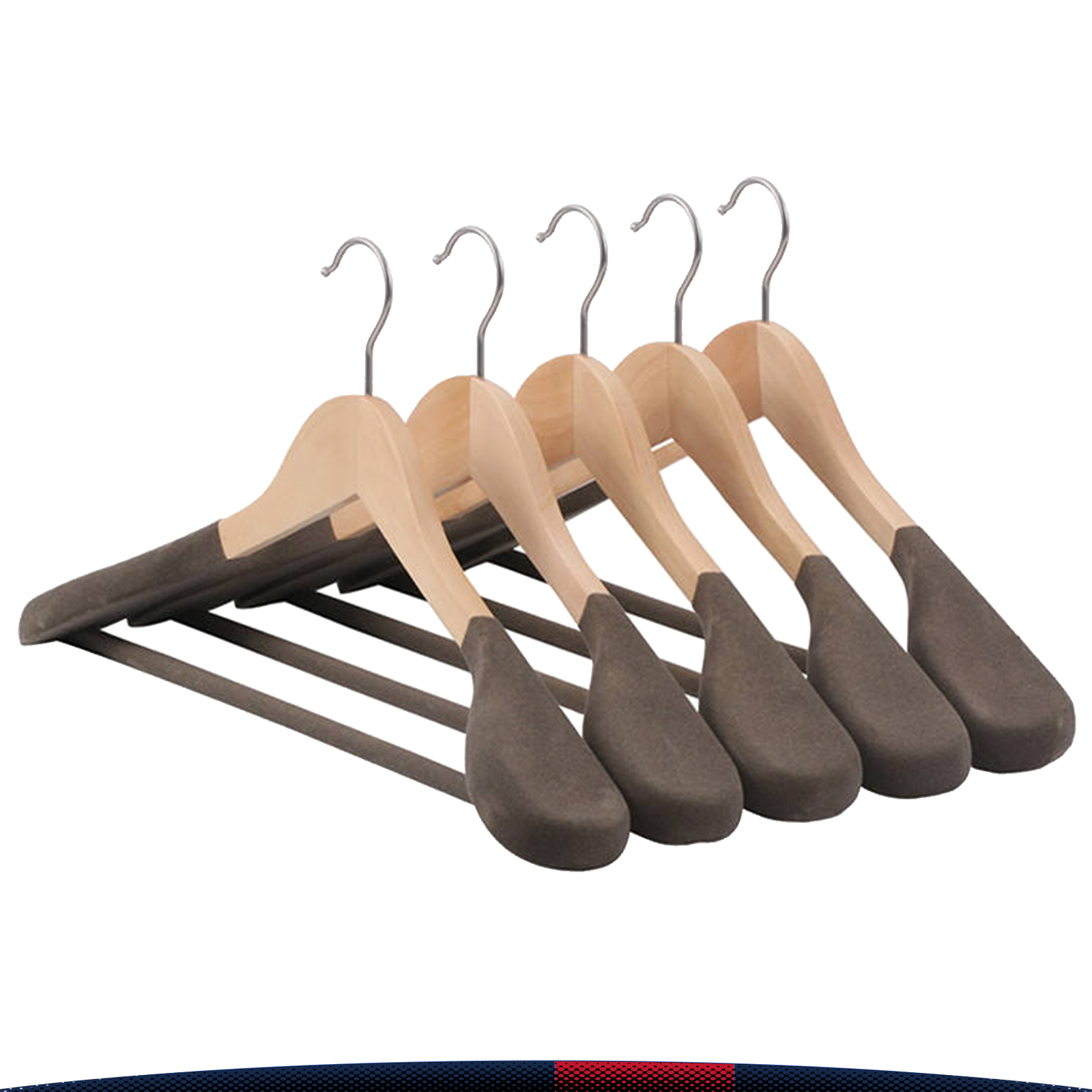 Orrid Wooden Velvet Hanger 2