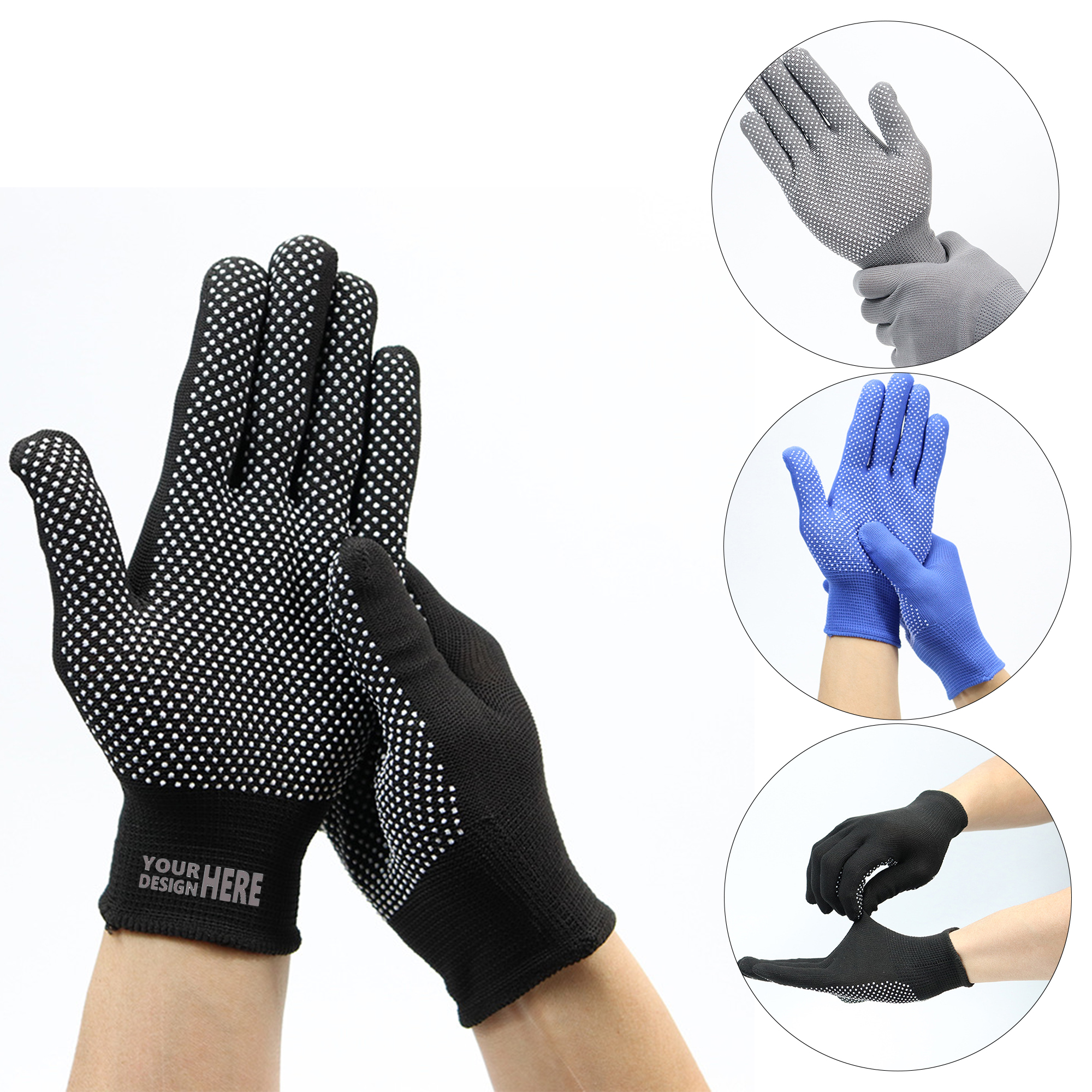 Grip Dot Anti-Slip Work Gloves 2
