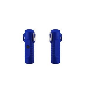 LED Flashlight With Strobe Mode And Dual Arc Lighter 21