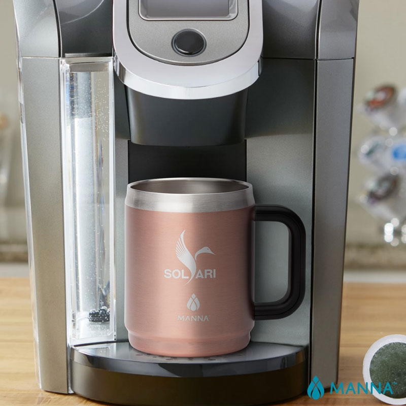 Manna™ 14 oz. Boulder Stainless Steel Camping Mug w/ Handle 14