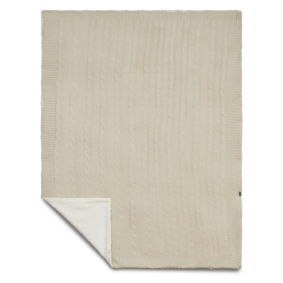 Field & Co.® Cable Knit Sherpa Blanket 41