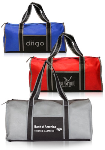 Gym Duffel Bags - 9"W x 17"H 2