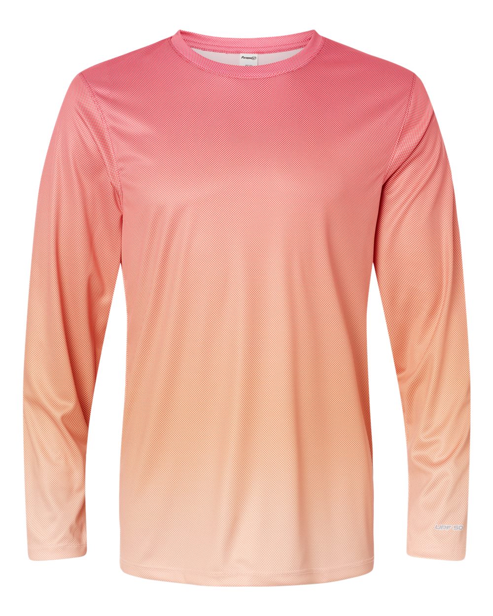 Unisex Barbados Performance Pin Dot Long Sleeve T-Shirt - 225 35