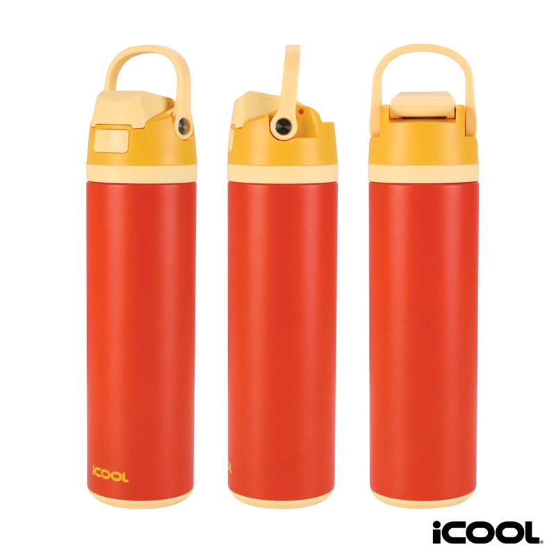 iCOOL® Manitou 24 oz. Double Wall, Recycled Stainless Steel Water Bottle 41