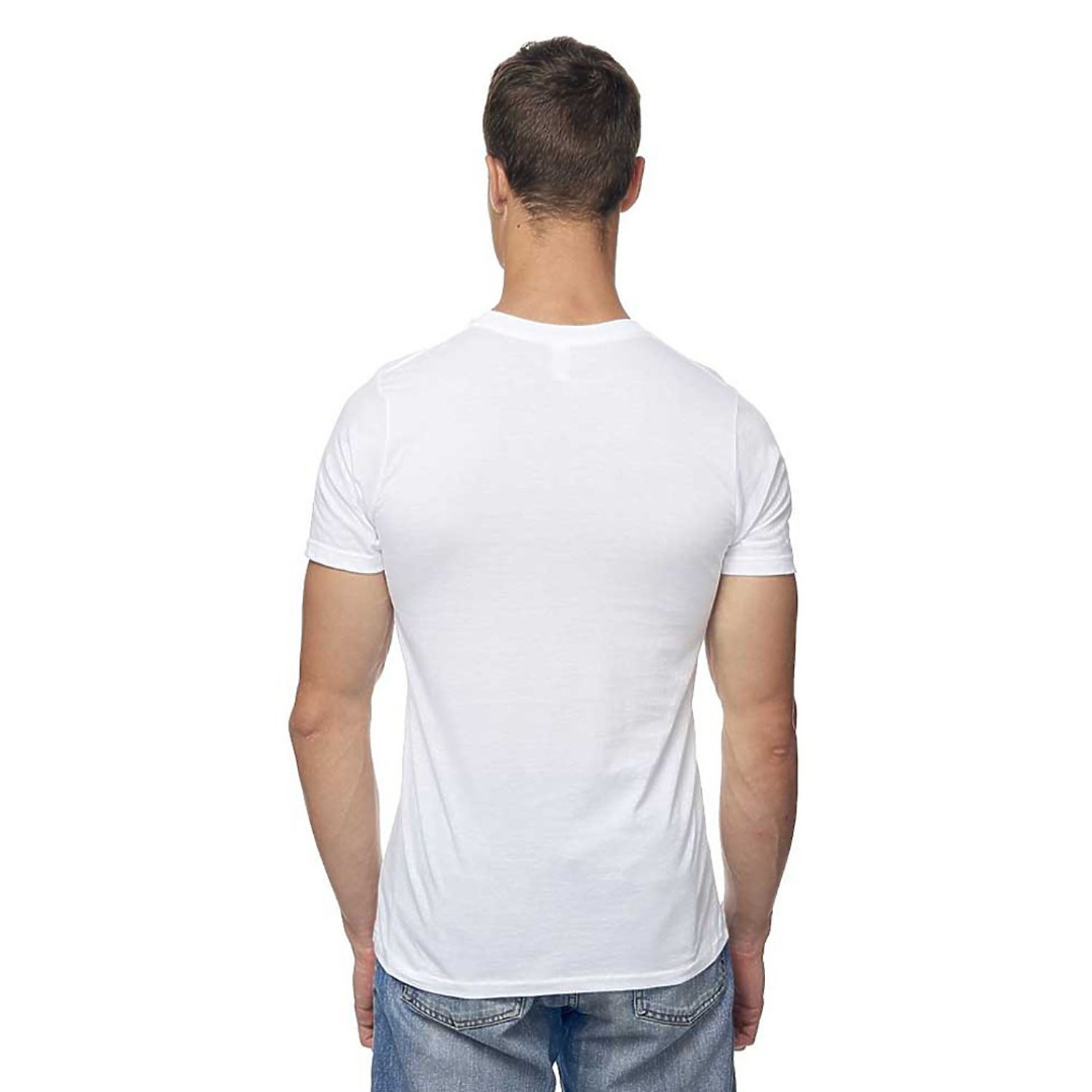 USA Made Unisex 50/50 Blend Pocket Tee 3
