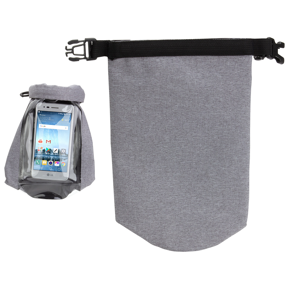 2-Liter Waterproof Gear Bag with Touch-Thru Phone Pocket 10