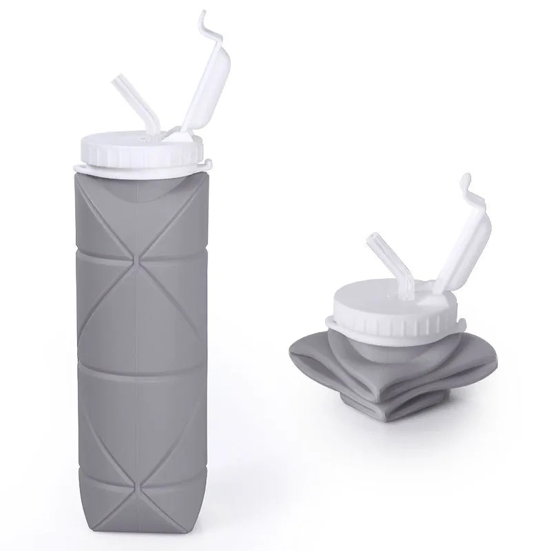600ML Foldable Silicone Water Cup 19
