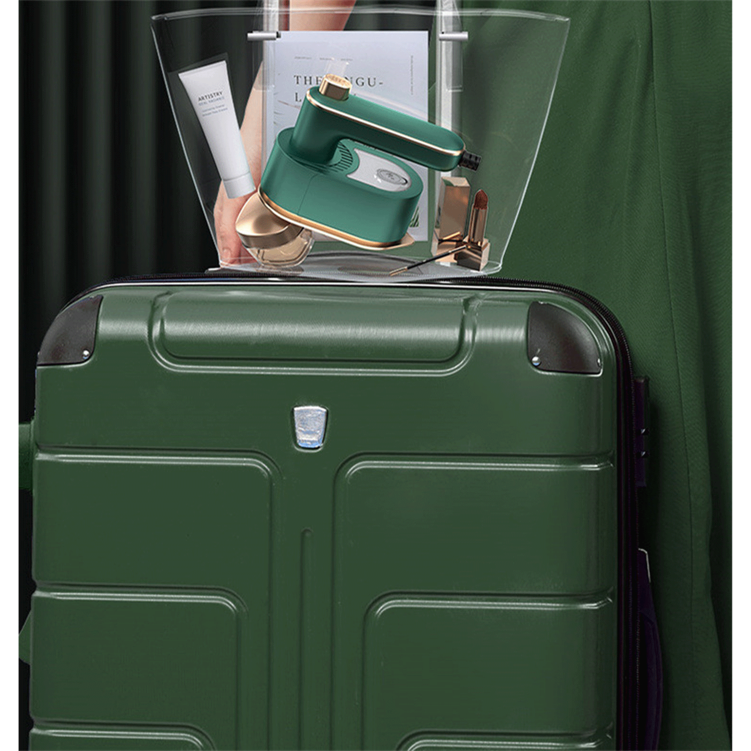 Mini Portable rotatable travel steamer Folding Steam lron 19