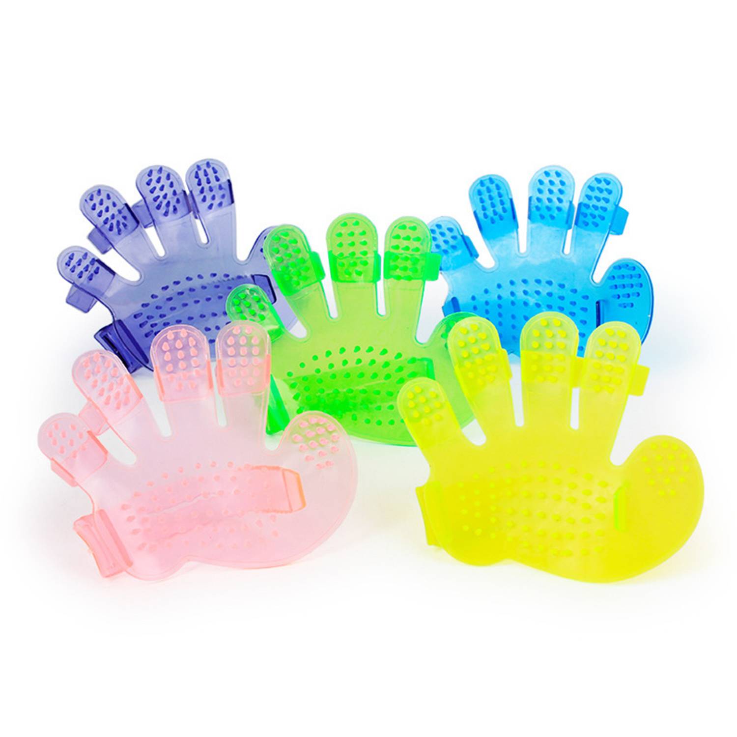 Pet Grooming Glove Brush Bathing Tools 3