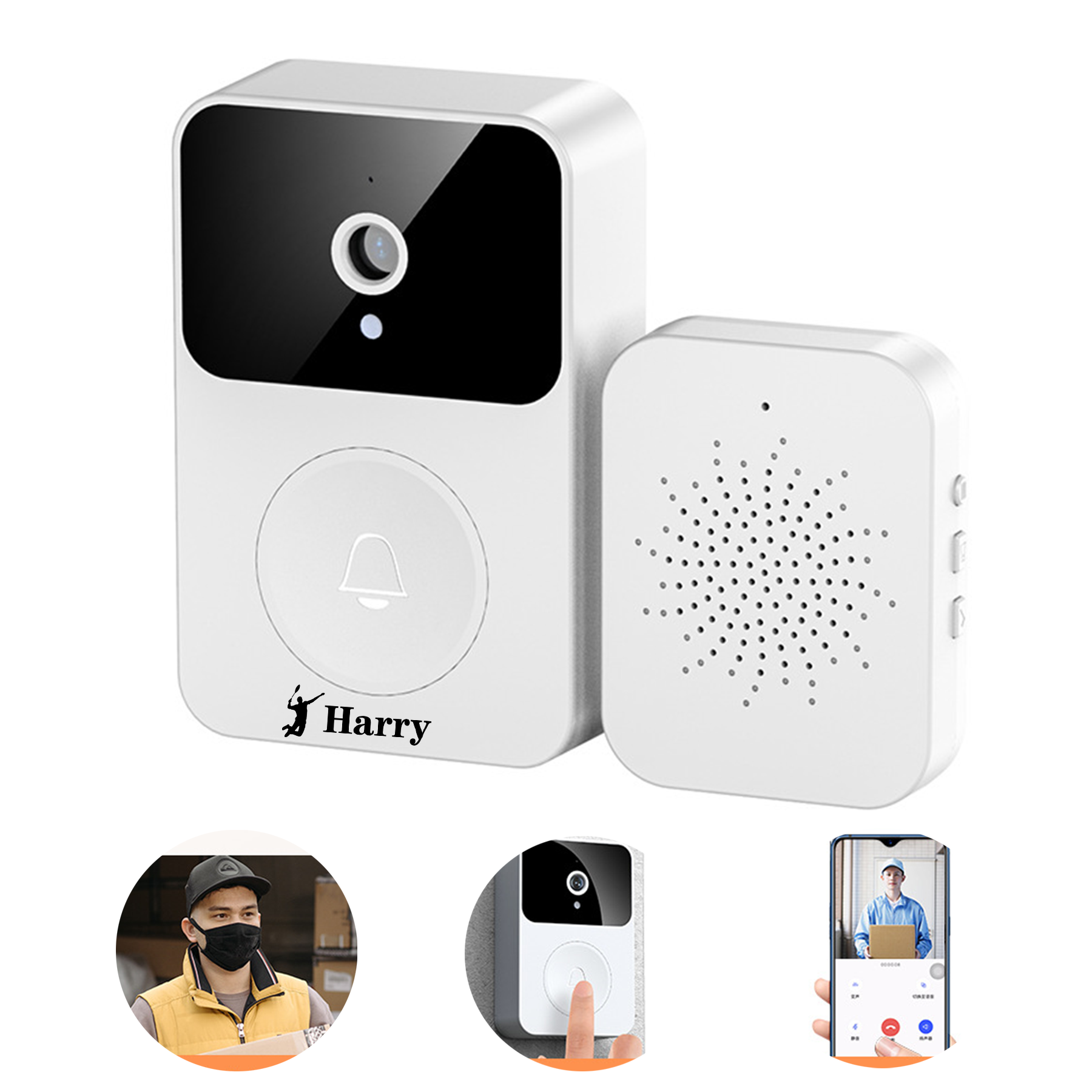 Smart Wireless Remote Video Doorbell 3