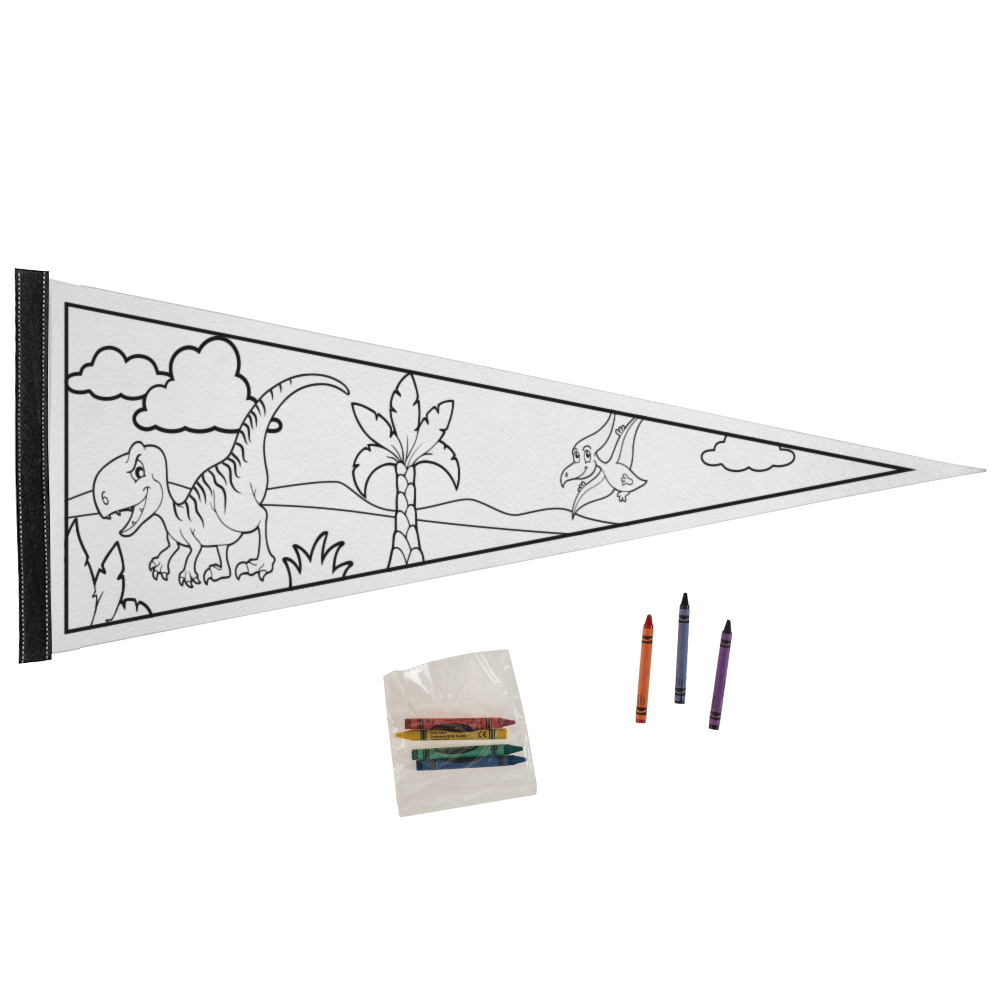 Pennants - 12" x 30" Color Me 10